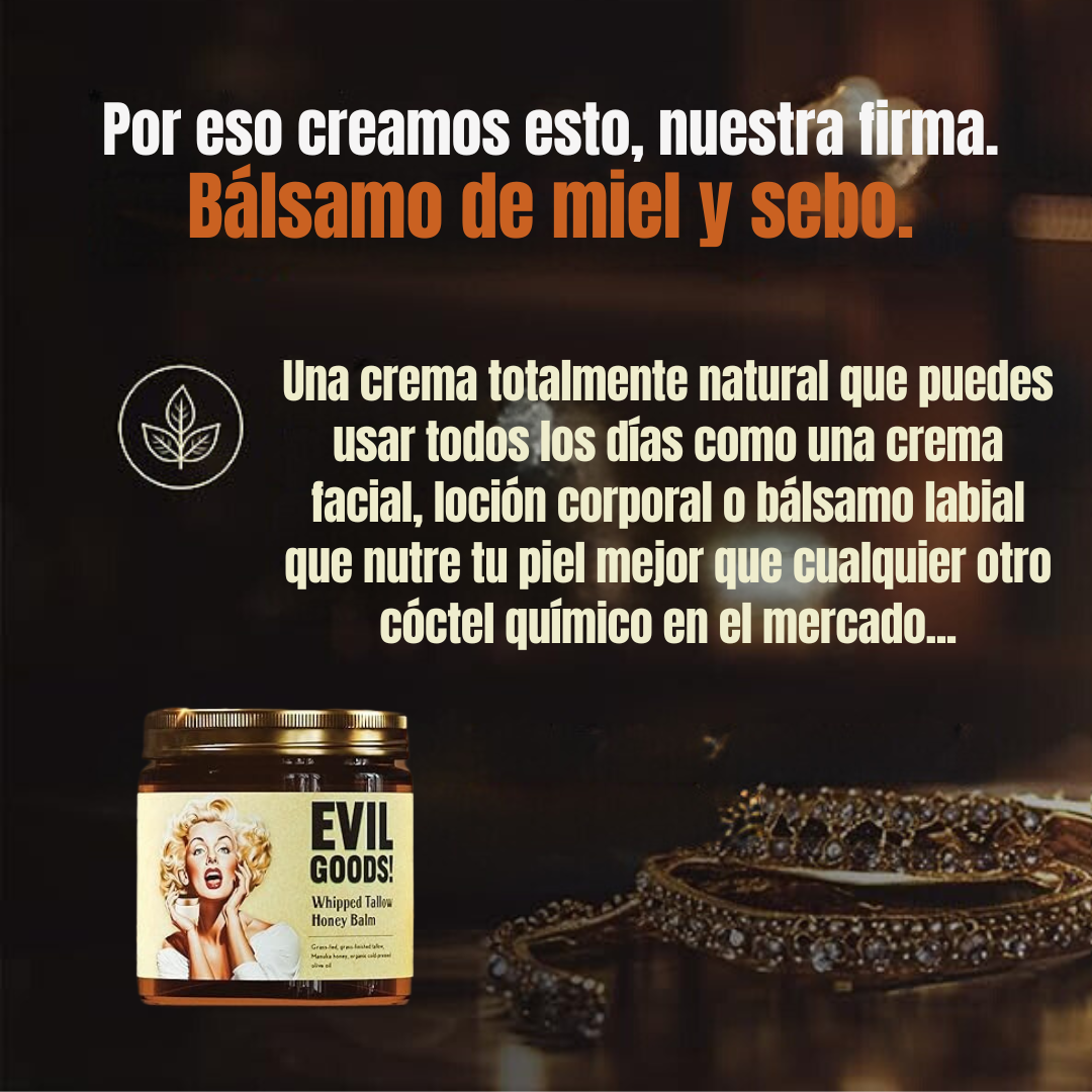 Evil Goods™ | Honig- und Rindertalg-Anti-Aging-Balsam