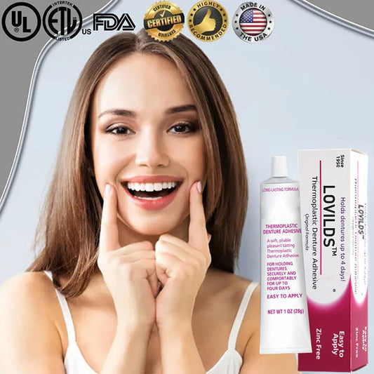 DentaSeal™ | Langhaftender Zahnersatzkleber